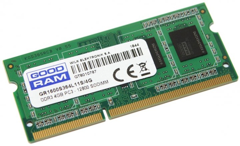 б\в Оперативна память SO DIMM DDRIII 4096Mb (1,35v)