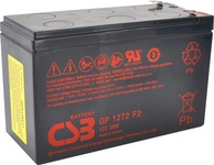 Аккумуляторная батарея CSB 12В 7.2 Ач (GP1272F2(28W)) AGM