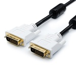 Кабель монітора 1,8м DVI-DVI Atcom (8057) 24/24 pin з 2-ма феритами