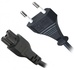 Кабель живлення для ноутбуків Maxxter (CL-14-3) IEC C5 0.9 м.