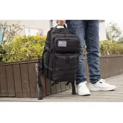 Рюкзак туристичний Armorstandart тактичний Military 45 л Black (ARM61533)