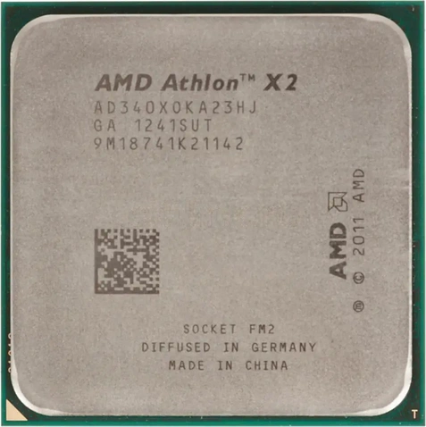 Процесор AMD Athlon ™ II X2 340 (AD340XOKHJBOX) FM2, 2 ядра, 3.20GHz, HT 4000MHz,  trey