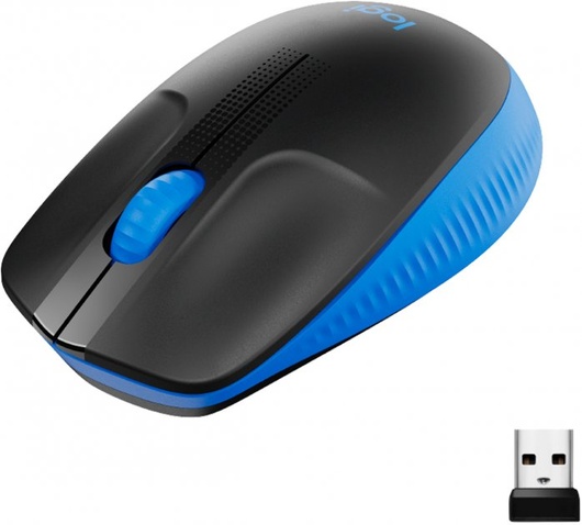 Мишка бездротова Logitech M190 (910-005907) Blue