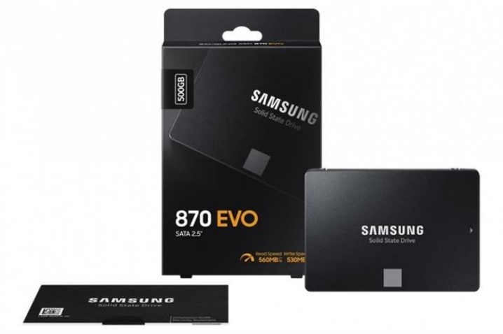 Накопичувач 2.5" SSD 250GB Samsung 870 EVO (MZ-77E250B/EU)