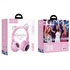 Навушники Hoco W27 Bluetooth MP3 Cat ear (pink)