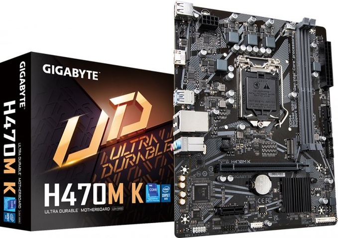 Материнська плата Gigabyte H470M H s1200 2*DDR4 HDMI/VGA 1*M.2 mATX