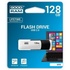 USB Flash 128GB USB 2.0 Goodram UCO2 (Colour Mix) (UCO2-1280KWR11) Black/White