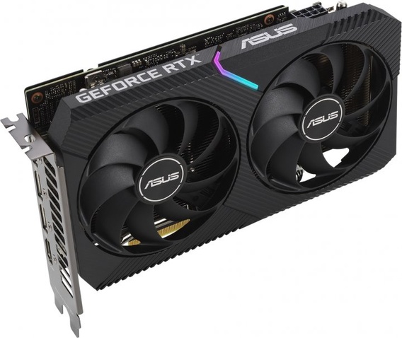 Відеокарта ASUS GeForce RTX3060 8Gb DUAL OC (DUAL-RTX3060-O8G)