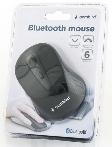 Мишка Gembird MUSWB2 Bluetooth Black (MUSWB2)