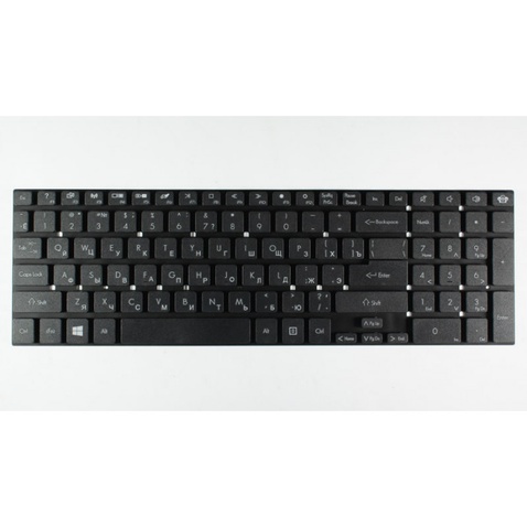 Клавіатура для ноутбука ACER (GW: NV55, PB: LK11, LV11, TS11, TV11, TV43) rus, black, без фрейма