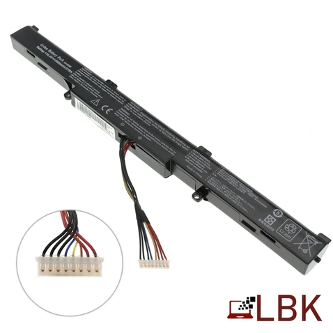Батарея для ноутбука Asus A41-X550E (X450JF, X550DP, X751MD, X751MA, X750JA, X751LA) 14.4V 2600mAh Black