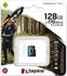 MicroSDXC 128GB Kingston Canvas Go Plus Class 10 UHS-I U3 A2 V30 (SDCG3/128GB) + SD-adapter