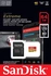 MicroSDXC 64GB SanDisk Class 10 UHS-I U3 Extreme V30 (SDSQXAH-064G-GN6MA)