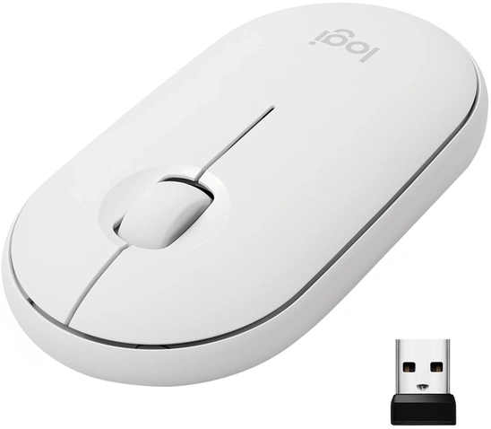 Мишка Logitech M350 White (910-005716) бездротова