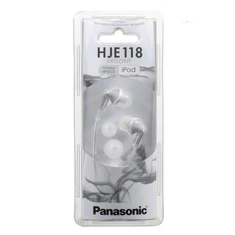 Навушники PANASONIC RP-HJE118GU-S white