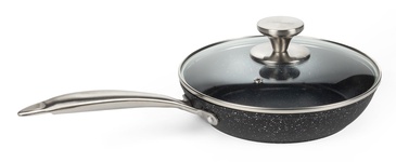 Сковорідка  Holmer Elegance 22 см з кришкою Чорна (FP-22722-SSMBML)
