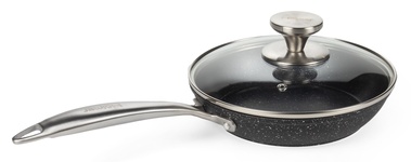 Сковорідка  Holmer Elegance 20 см з кришкою Чорна (FP-22720-SSMBML)
