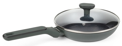 Сковорідка  Holmer Modern 24 см з кришкою Чорна (FP-22724-SGMGL)