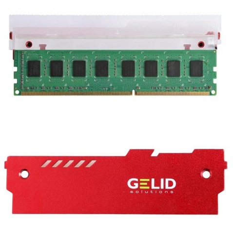 Радіатор  Gelid для пам'яті Gelid Solutions Lumen RGB RAM Memory Cooling Red (GZ-RGB-02)