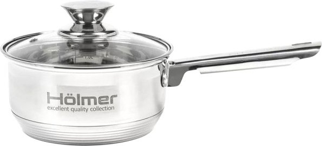 Ківш з кришкою  Holmer Tasty Life 2л (SP-12520-SS)