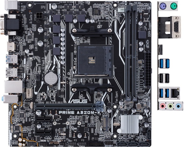 Материнська плата ASUS PRIME A320M-K/CSM
