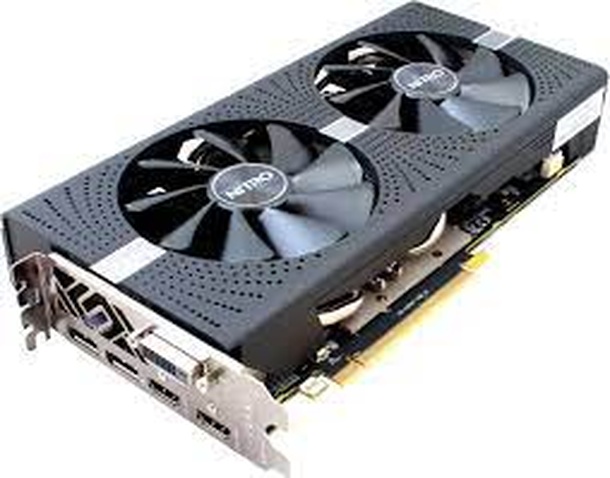 Відеокарта Sapphire Radeon RX 580 Nitro 8GB OC (NitroOC580) DDR5 Б/У