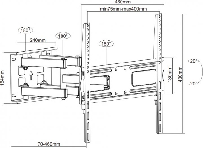 Кронштейн UniBracket BZ21-43