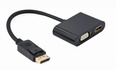 Перехідник Cablexpert DisplayPort to HDMI/VGA (A-DPM-HDMIFVGAF-01)