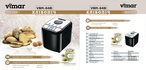 Хлібопічка  VIMAR VBM 648i Black