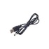 Кабель живлення USB (AM/DC) 1m 3.5мм, 2A Black