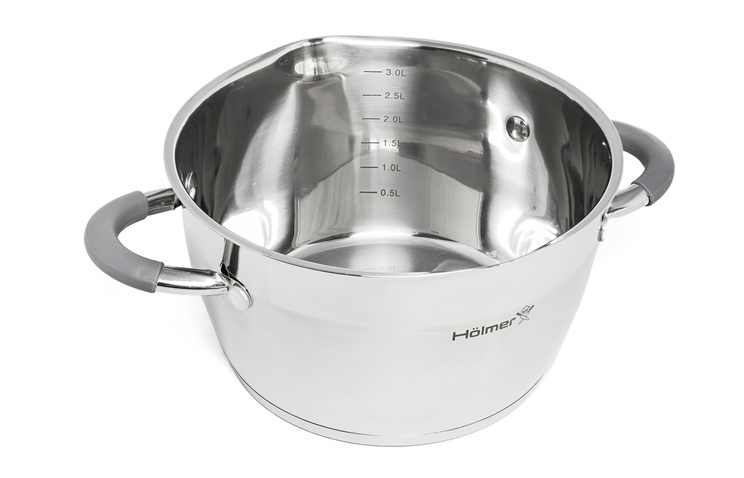 Каструля Holmer Chef Assistant 3,4л (CR-16536-SSGD)
