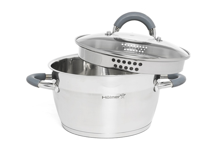 Каструля Holmer Chef Assistant 2,6л (CR-16526-SSGD)