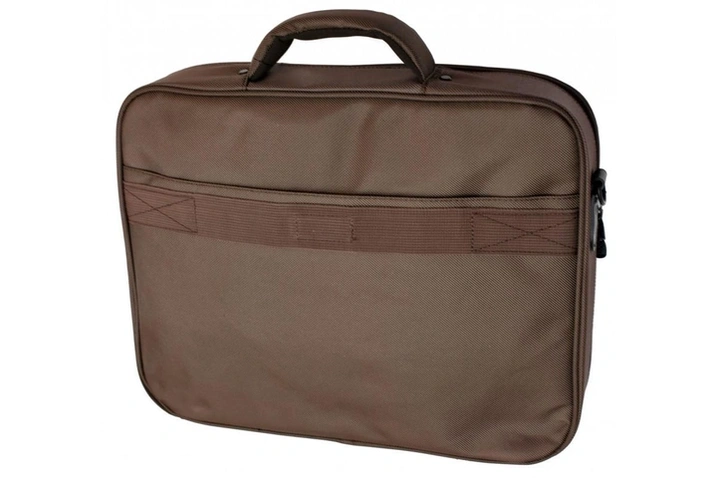 Сумка для ноутбука элит 15.6" HQ-Tech EE-15117H (Dark+Light Coffee Nylon 1680D)