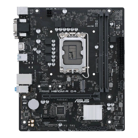 Материнcька плата ASUS PRIME H610M-R D4-SI s1700