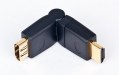Адаптер Gembird A-HDMI-FFL2, HDMI мама; HDMI  папа , поворотний