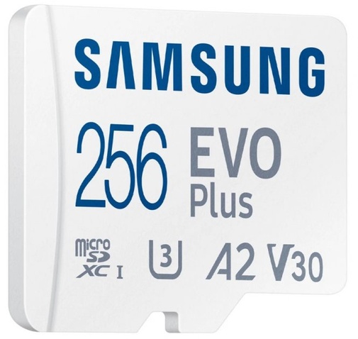 Карта пам’яті  MICRO SDXC EVO+ 256GB V30 W/A MB-MC256KA/EU SAMSUNG