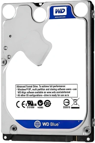 Накопичувач HDD 2.5" 1TB WD SATAIII 128MB 5400 (WD10SPZX) Digital Blue