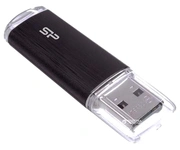 USB флеш накопичувач Silicon Power 64GB Ultima U02 Black USB 2.0 (SP064GBUF2U02V1K)