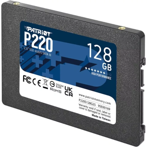 Накопичувач 2.5" SSD 128GB Patriot P220 (P220S128G25)