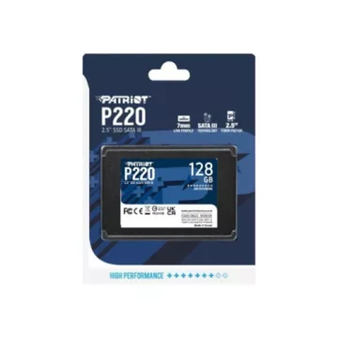 Накопичувач 2.5" SSD 128GB Patriot P220 (P220S128G25)