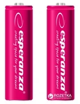 Акумулятор Esperanza EZA103R AA(HR6) 2000mAh 1x2 шт. Червоний
