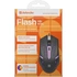 Мишка Defender Flash MB-600L Black (52600)для ноутбука, для комп'ютера, USB, 1200 dpi, 3, 1.5 м