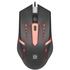 Мишка Defender Flash MB-600L Black (52600)для ноутбука, для комп'ютера, USB, 1200 dpi, 3, 1.5 м