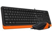 Комплект A4-Tech Fstyler F1010 USB Black/Orange