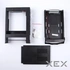 Внутрішня кишеня AgeStar SATA пластик, чорний, Slide Switch