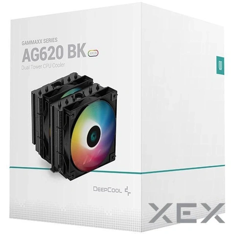 Кулер до процесора Deepcool AG620 BK ARGB (R-AG620-BKANMN-G-2)