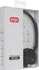 Навушники Ergo VM-330 Black гарнітура, дротове, штекер 3.5 мм, 32 Ом, 102 дБ, Активне шумозаглуше