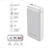 Зовнішній акумулятор (Power Bank) Colorway 20000mAh Slim (USB QC3.0 + USB-C PD 20W) White