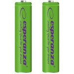 Акумулятор  Esperanza AAA 1000mAh Ni-MH * 2 green (EZA101G)