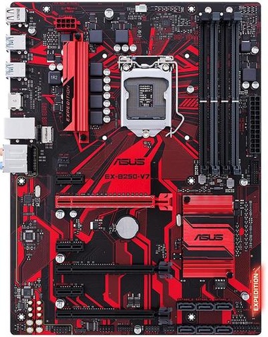 Материнська плата ASUS EX-B250-V7 + CPU Intel Core Pentium 4560 + DDR4 4gb б.у